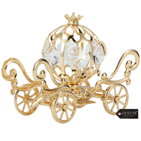 cinderella glass figurine